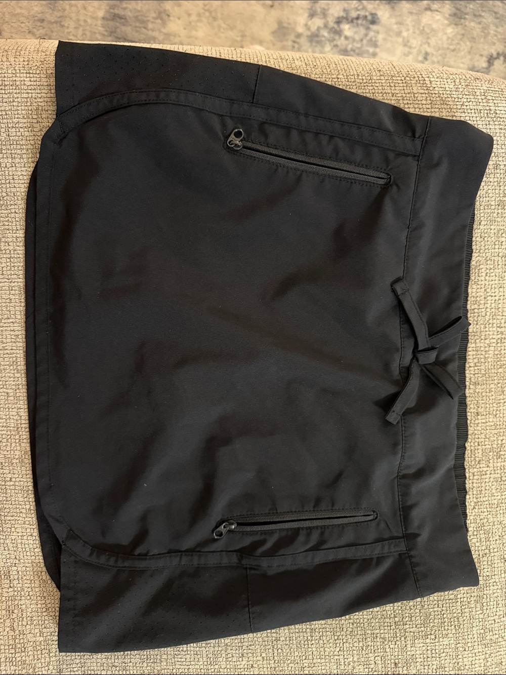 Magellan Outdoors Black Girls Active Skort with Zipper Pockets